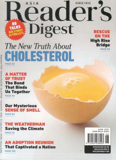 [97880034038003-6] Readers Digest : June 2021