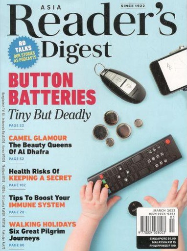 [9770034038003-26] Readers Digest : March 2023