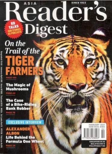 [97880034038003-4] Readers Digest : February 2021