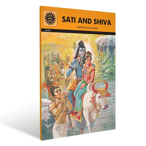 [9788184821468] Sati And Shiva : Amar Chitra Katha (Vol. 550)