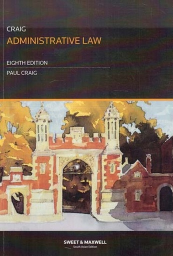 [9789386374585-1] Administrative Law : Eight Edition