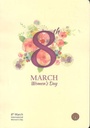 Notebook : March Womens Day
