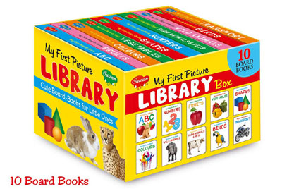 [9789390068548-1] My First Picture Library (10 Board Book)
