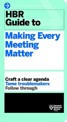 [9781633692176-1] HBR Guide to Making Every Meeting Matter