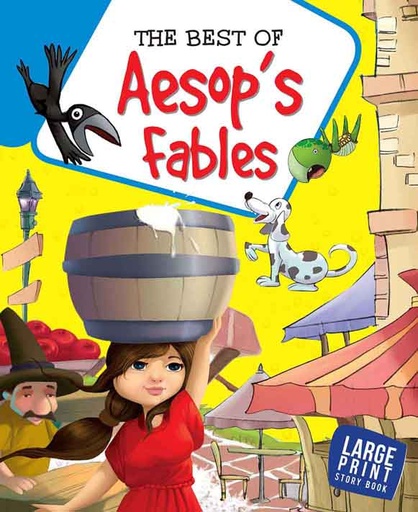 [9789381607299-1] The Best of Aesops Fables (Om Kids)
