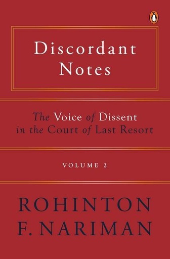 [9780670094400-1] Discordant Notes : The Voice of Dissent In The Court of Last Resort Vol. 2