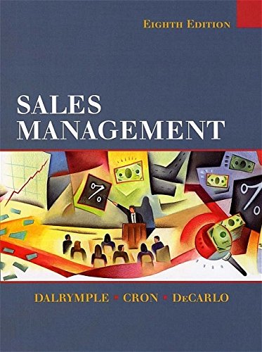 [047123060X-1] Sales Management : Eights Edition