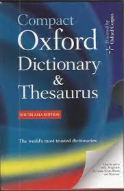 [9780199664399-1] Compact Oxford Dictionary & Thesaurus
