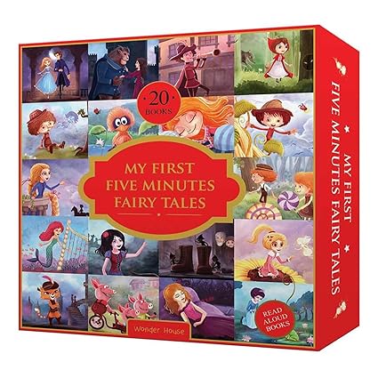 [9789388369022-1] My First Five Minutes Fairy Tales : Box Set of 20 Books