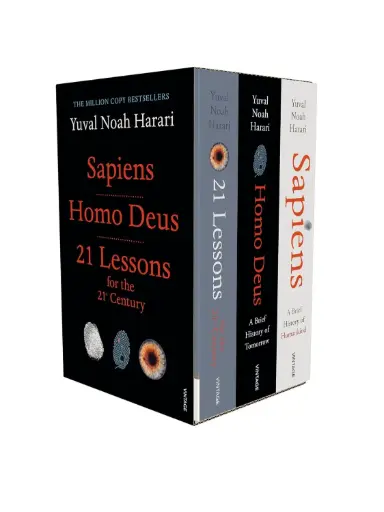 [9781529115666-1] Yuval Noah Harari 3 Books Box Set (Sapiens, Homo Deus & 21 Lessons for the 21st Century)